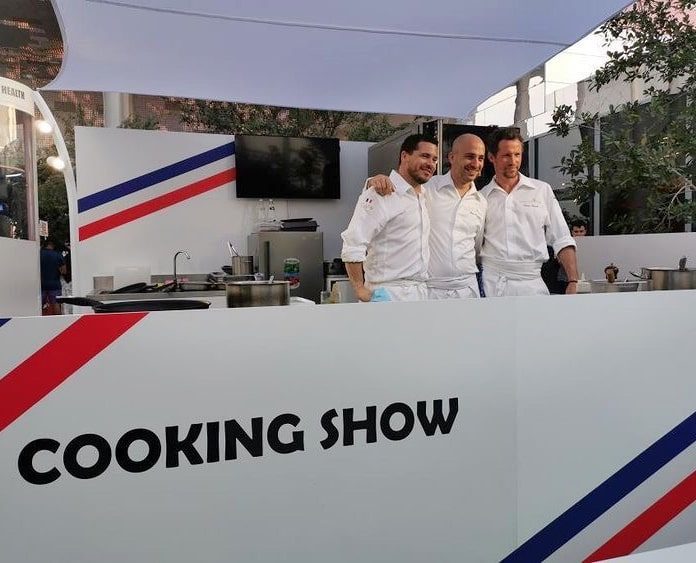 3 chef consultants de l'agence de conseil culinary Chefs et Vous à Dubai Expo 2020